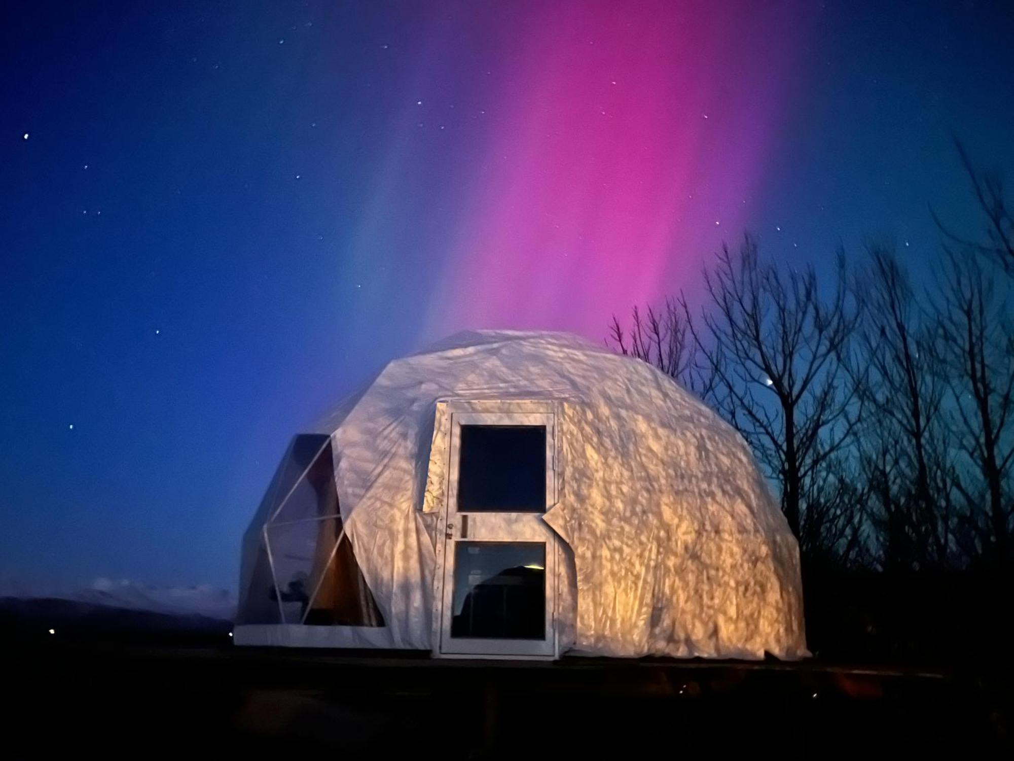 Aurora Dome - South Coast Iceland Hvolsvöllur Exterior foto